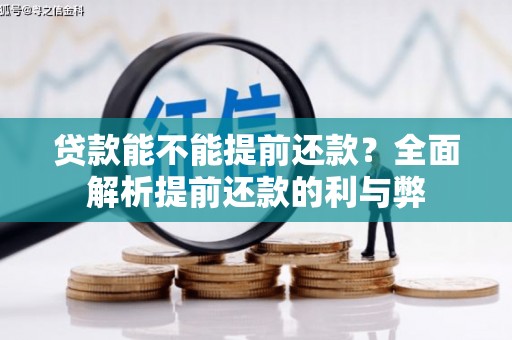 新林贷款能不能提前还款？全面解析提前还款的利与弊