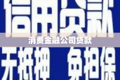 新林消费金融公司贷款