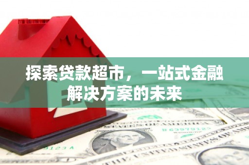 新林探索贷款超市，一站式金融解决方案的未来