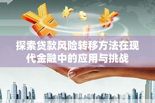新林探索贷款风险转移方法在现代金融中的应用与挑战