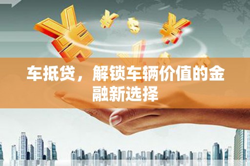 新林车抵贷，解锁车辆价值的金融新选择