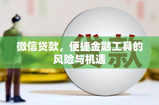 新林微信贷款，便捷金融工具的风险与机遇