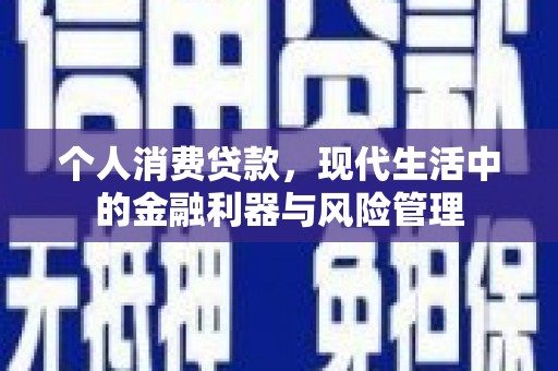 新林个人消费贷款，现代生活中的金融利器与风险管理