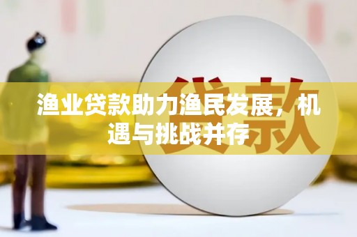 新林渔业贷款助力渔民发展，机遇与挑战并存