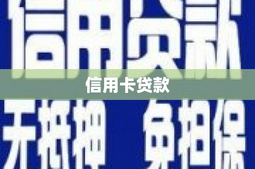 新林信用卡贷款