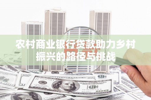 新林农村商业银行贷款助力乡村振兴的路径与挑战