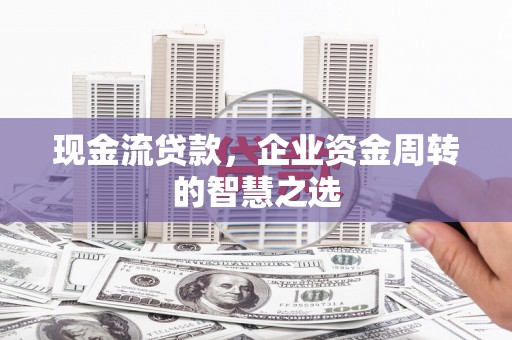 新林现金流贷款，企业资金周转的智慧之选
