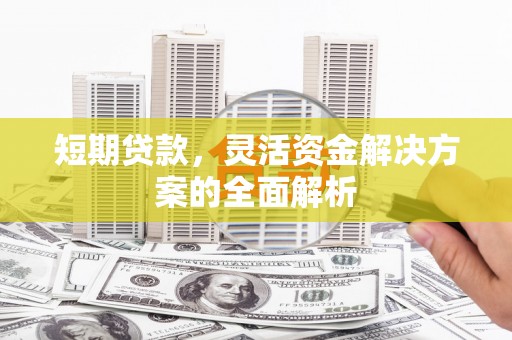 新林短期贷款，灵活资金解决方案的全面解析