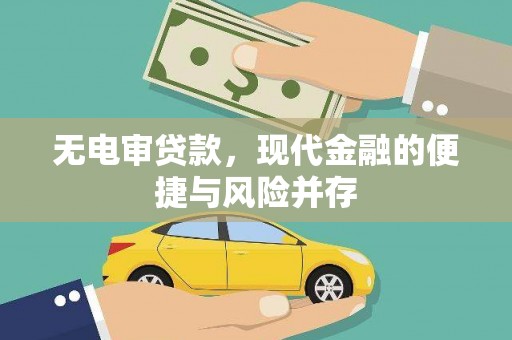 新林无电审贷款，现代金融的便捷与风险并存
