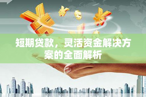 新林短期贷款，灵活资金解决方案的全面解析