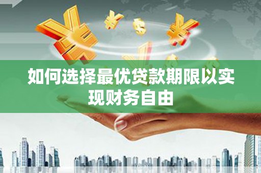 新林如何选择最优贷款期限以实现财务自由