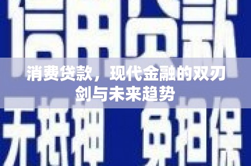 新林消费贷款，现代金融的双刃剑与未来趋势
