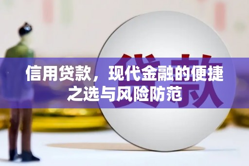 新林信用贷款，现代金融的便捷之选与风险防范