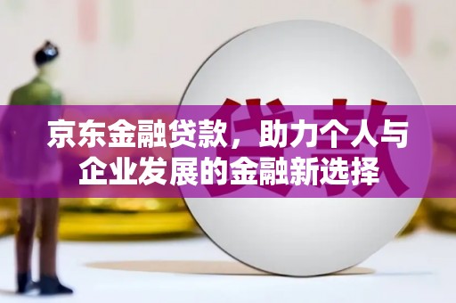 新林京东金融贷款，助力个人与企业发展的金融新选择