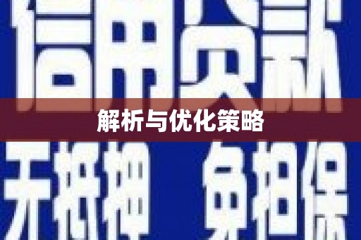 新林解析与优化策略