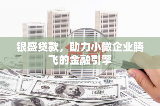 新林银盛贷款，助力小微企业腾飞的金融引擎