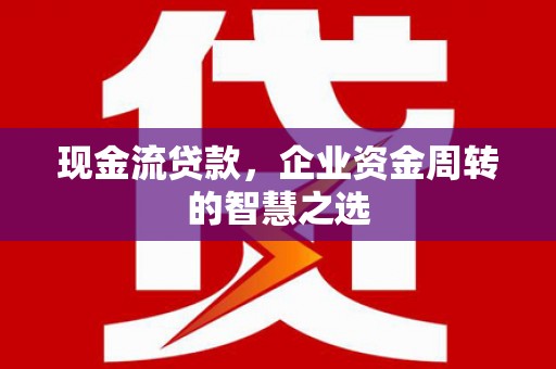 新林现金流贷款，企业资金周转的智慧之选