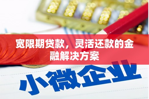 新林宽限期贷款，灵活还款的金融解决方案