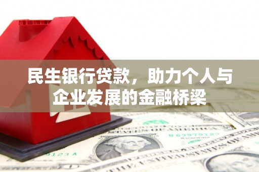 新林民生银行贷款，助力个人与企业发展的金融桥梁