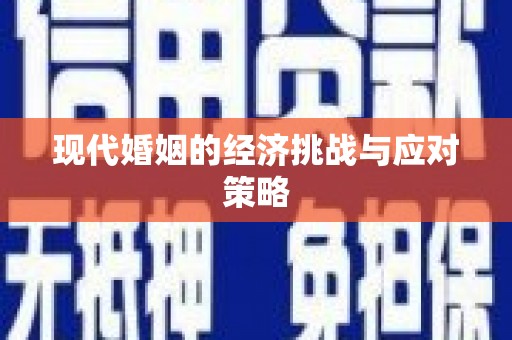 新林现代婚姻的经济挑战与应对策略
