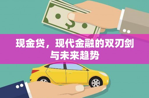 新林现金贷，现代金融的双刃剑与未来趋势