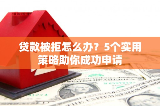 新林贷款被拒怎么办？5个实用策略助你成功申请