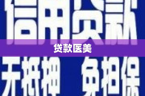 新林贷款医美