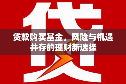 新林贷款购买基金，风险与机遇并存的理财新选择