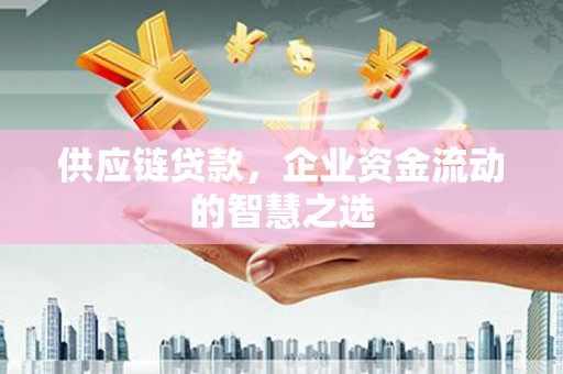 新林供应链贷款，企业资金流动的智慧之选