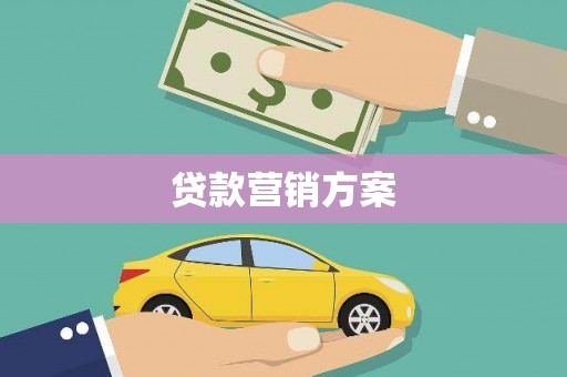 新林贷款营销方案