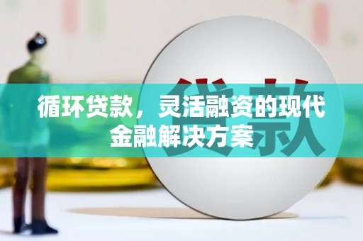 新林循环贷款，灵活融资的现代金融解决方案