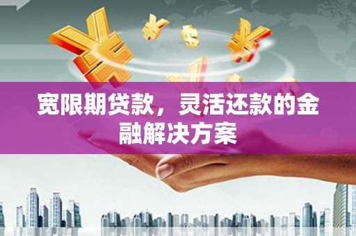 新林宽限期贷款，灵活还款的金融解决方案