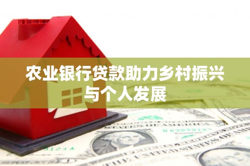 新林农业银行贷款助力乡村振兴与个人发展