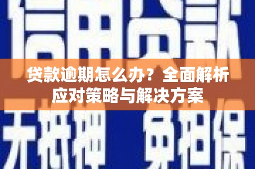 新林贷款逾期怎么办？全面解析应对策略与解决方案