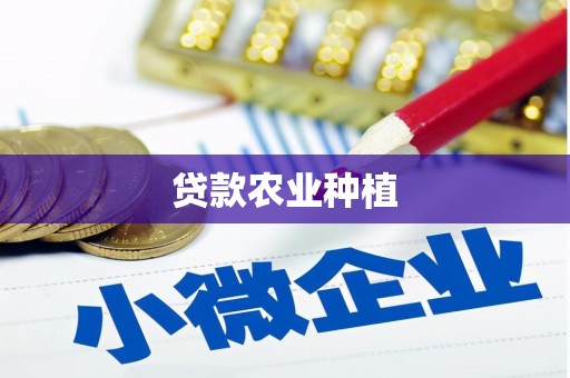 新林贷款农业种植