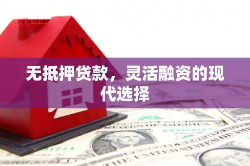新林无抵押贷款，灵活融资的现代选择