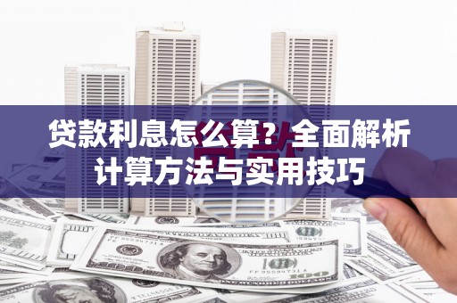 新林贷款利息怎么算？全面解析计算方法与实用技巧