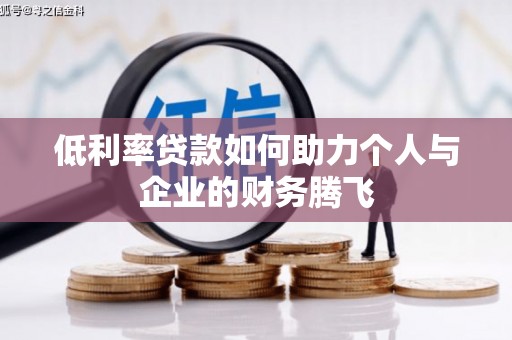 新林低利率贷款如何助力个人与企业的财务腾飞