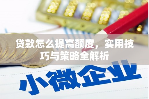 新林贷款怎么提高额度，实用技巧与策略全解析