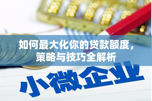 新林如何最大化你的贷款额度，策略与技巧全解析