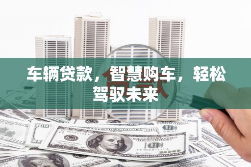 新林车辆贷款，智慧购车，轻松驾驭未来