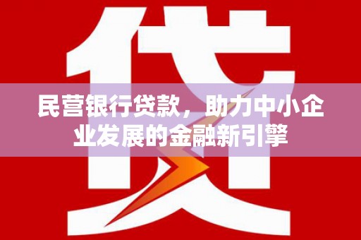 新林民营银行贷款，助力中小企业发展的金融新引擎