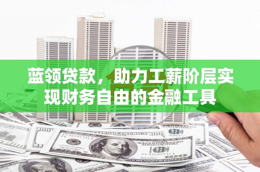新林蓝领贷款，助力工薪阶层实现财务自由的金融工具