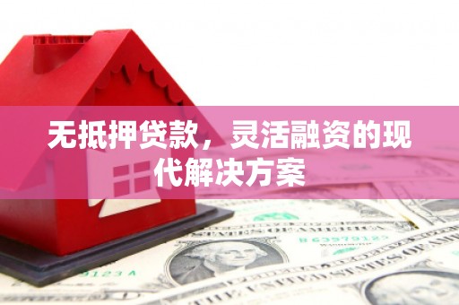 新林无抵押贷款，灵活融资的现代解决方案