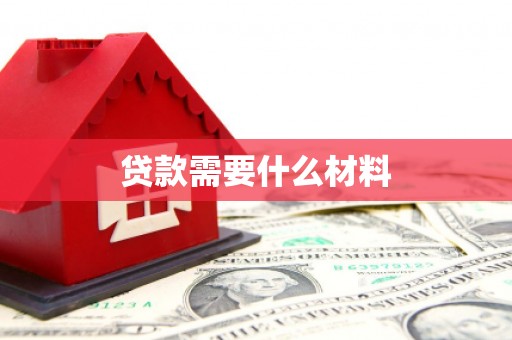 新林贷款需要什么材料