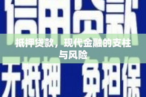 新林抵押贷款，现代金融的支柱与风险