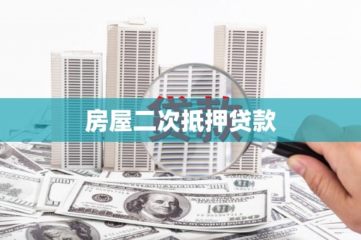 新林房屋二次抵押贷款