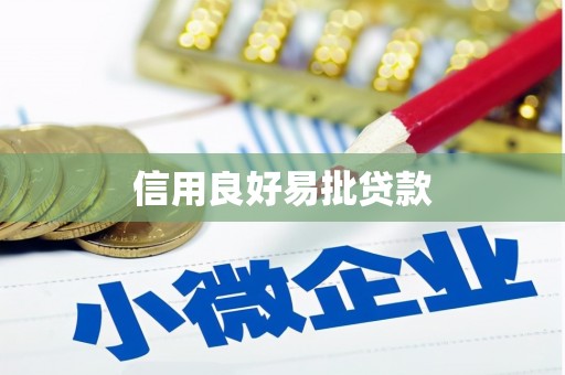 新林信用良好易批贷款