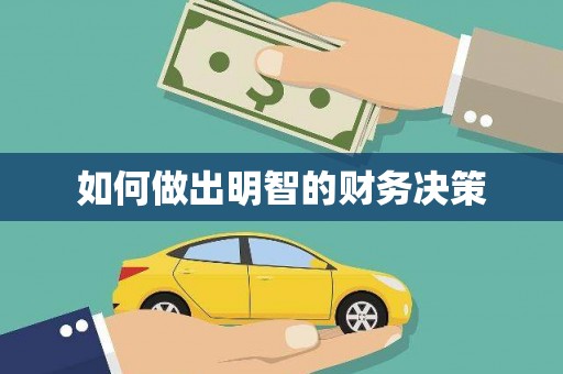 新林如何做出明智的财务决策